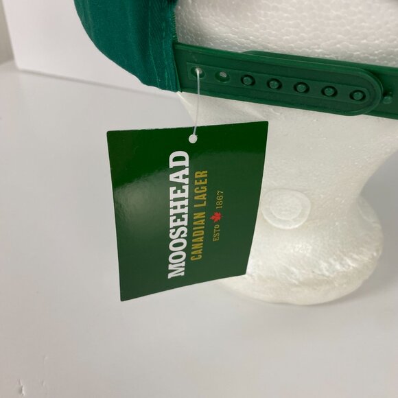 NWT Moosehead Breweries Lager Beer Snapback Hat Cap - Picture 6 of 8